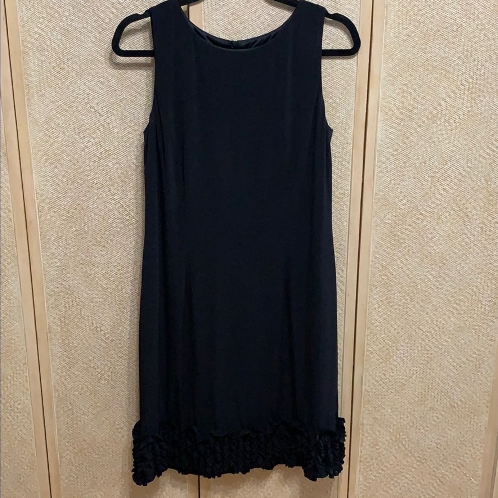 LBD with ruffled bottom